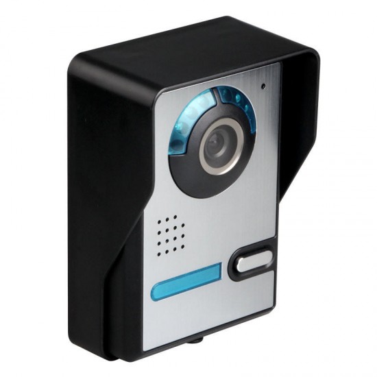 SY813FA12 7 Inch Video Door Phone Doorbell Intercom Kit 1 Camera 2 Monitor Night Vision