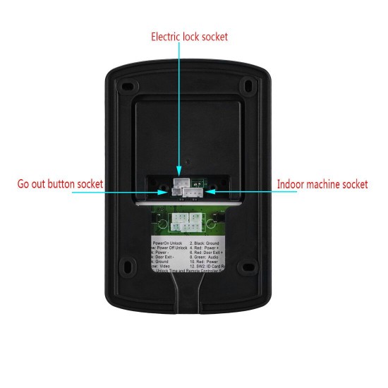 SY813MK21 7inch TFT LCD Video Door Phone Doorbell Intercom Kit 2 Cameras 1 Monitor Night Vision SY813MK21 7inch TFT LCD Video Door Phone Doorbell Intercom Kit 2 Cameras 1 Monitor Night Vision