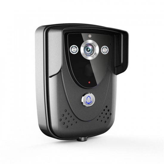 SY817FCB21 7 Inch Video Door Phone Doorbell Intercom Kit 2 Cameras 1 Monitor Night Vision