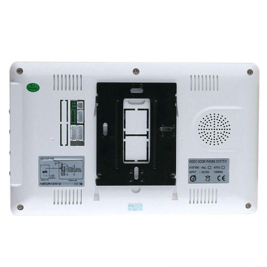 SY819MEID12 Video Intercom Phone Doorbell with 2 Monitors 1 RFID Card Reader 1000TVL Camera SY819MEID12 Video Intercom Phone Doorbell with 2 Monitors 1 RFID Card Reader 1000TVL Camera