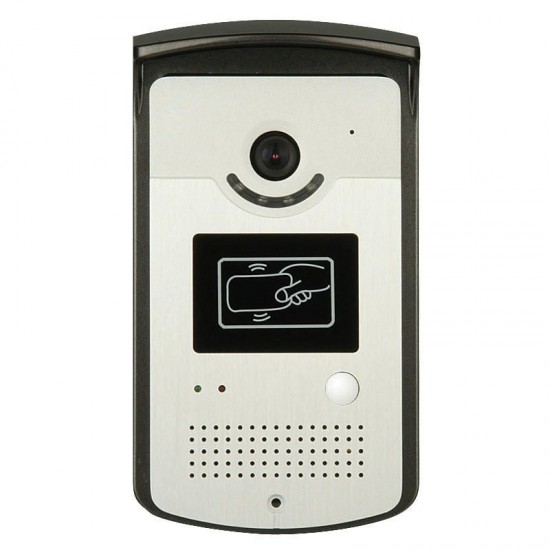 SY819MEID12 Video Intercom Phone Doorbell with 2 Monitors 1 RFID Card Reader 1000TVL Camera SY819MEID12 Video Intercom Phone Doorbell with 2 Monitors 1 RFID Card Reader 1000TVL Camera