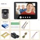 SY905FC21 Video Door Phone Doorbell Intercom Kit 900TVL IR Night Vision 2-Camera 9 Inch TFT LCD 1-Monitor