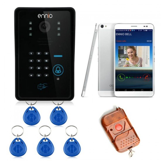 SYWIFI002IDS WIFI Video Door Phone System with Card Unlock Function Remote Wireless Control