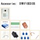 WIFI Video Door Phone System with Card Unlock Function Remote Wireless Control WIFI Video Door Phone System with Card Unlock Function Remote Wireless Control