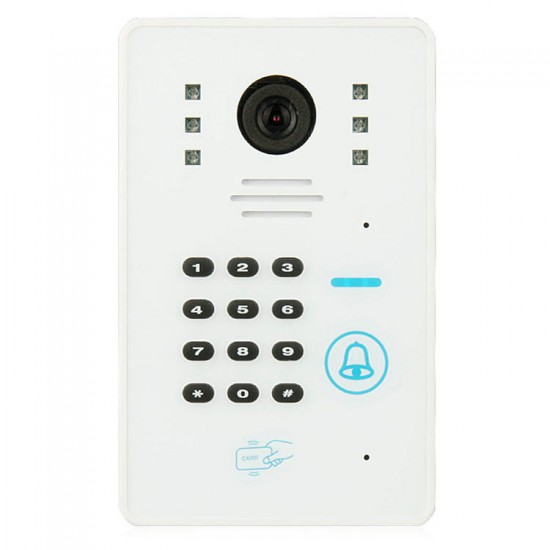 WIFI Video Door Phone System with Card Unlock Function Remote Wireless Control WIFI Video Door Phone System with Card Unlock Function Remote Wireless Control