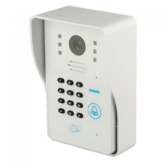 WIFI Video Door Phone System with alarm system Card Unlock Remote Wireless Control WIFI Video Door Phone System with alarm system Card Unlock Remote Wireless Control