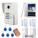 WIFI Video Door Phone System with alarm system Card Unlock Remote Wireless Control