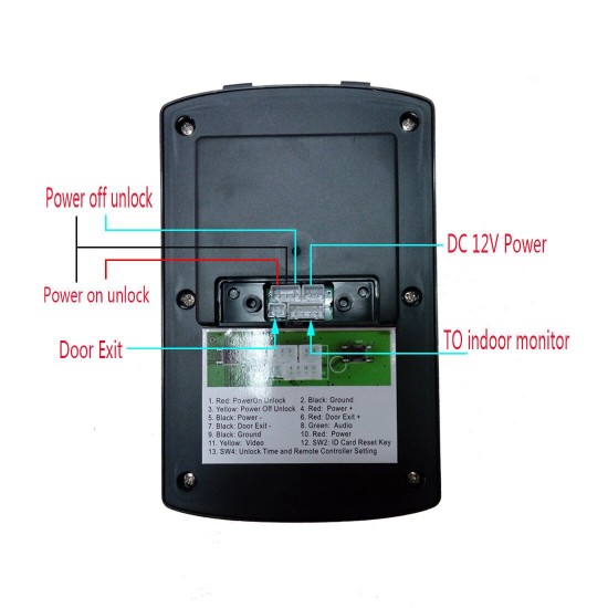 701FG14 Tuya APP Remote Unlock Visual Intercom 7 Inch 1080P Monitor Wifi Video Doorbell Door Lock Intercom System Doorbell 701FG14 Tuya APP Remote Unlock Visual Intercom 7 Inch 1080P Monitor Wifi Video Doorbell Door Lock Intercom System Doorbell