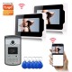 701MEID12 Tuya APP Remote Unlock Visual Intercom 7 Inch 1080P Monitor Wifi Video Doorbell Door Lock Intercom System Doorbell