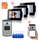 701MEID13 Tuya APP Remote Unlock Visual Intercom 7 Inch 1080P Monitor Wifi Video Doorbell Door Lock Intercom System Doorbell