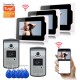 701MEID23 Tuya APP Remote Unlock Visual Intercom 7 Inch 1080P Monitor Wifi Video Doorbell Door Lock Intercom System Doorbell 701MEID23 Tuya APP Remote Unlock Visual Intercom 7 Inch 1080P Monitor Wifi Video Doorbell Door Lock Intercom System Doorbell