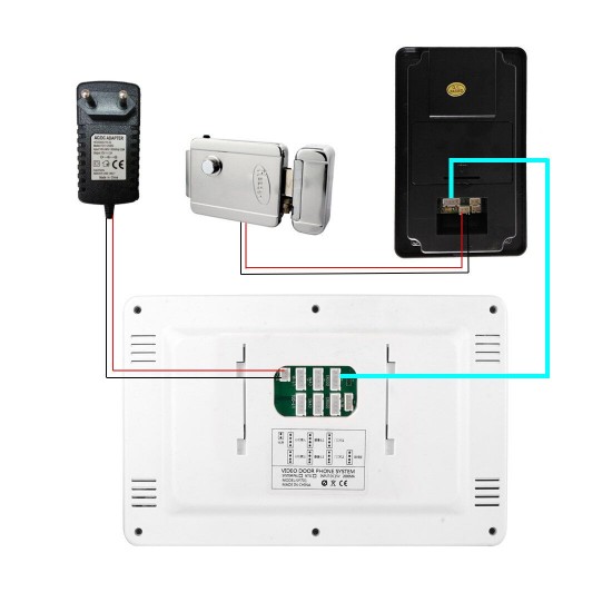 701MJIDS11 Tuya APP Remote Unlock Visual Intercom 7 Inch 1080P Monitor Wifi Video Doorbell Door Lock Intercom System Doorbell 701MJIDS11 Tuya APP Remote Unlock Visual Intercom 7 Inch 1080P Monitor Wifi Video Doorbell Door Lock Intercom System Doorbell