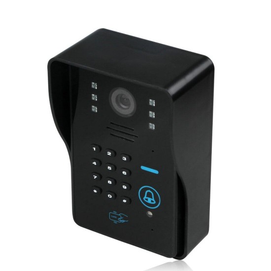 701MJIDS13 Tuya APP Remote Unlock Visual Intercom 7 Inch 1080P Monitor Wifi Video Doorbell Door Lock Intercom System Doorbell