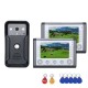 SY801QAID12 7 inch 2 Monitor Color Video Intercom Door Phone RFID System With HD Doorbell 1000TVL Camera SY801QAID12 7 inch 2 Monitor Color Video Intercom Door Phone RFID System With HD Doorbell 1000TVL Camera