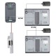 SY801QAID12 7 inch 2 Monitor Color Video Intercom Door Phone RFID System With HD Doorbell 1000TVL Camera SY801QAID12 7 inch 2 Monitor Color Video Intercom Door Phone RFID System With HD Doorbell 1000TVL Camera