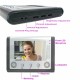 SY801QAIDENO12 7 inch 2Monitors Color Video Intercom Door Phone RFID System With HD Doorbell 1000TVL Camera with Electric StrIike Lock