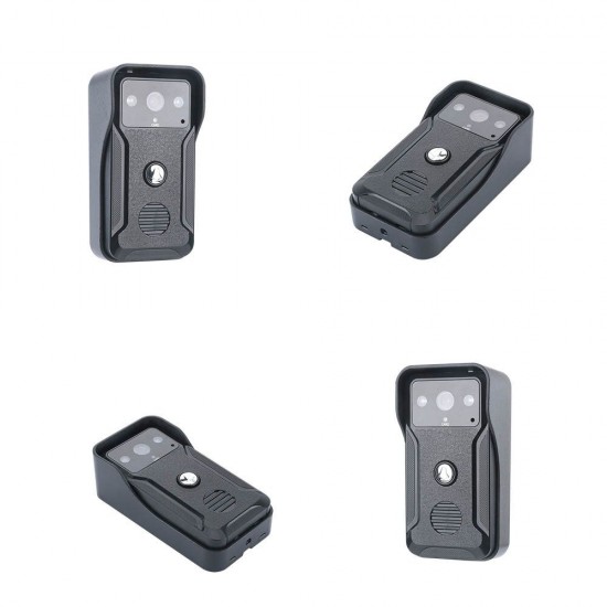 SY813QAID12 7 inch 2Monitors Video Intercom Door Phone RFID System With HD Doorbell 1000TVL Camera SY813QAID12 7 inch 2Monitors Video Intercom Door Phone RFID System With HD Doorbell 1000TVL Camera