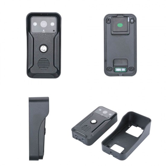 SY813QAID12 7 inch 2Monitors Video Intercom Door Phone RFID System With HD Doorbell 1000TVL Camera SY813QAID12 7 inch 2Monitors Video Intercom Door Phone RFID System With HD Doorbell 1000TVL Camera
