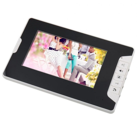 SY813QAID12 7 inch 2Monitors Video Intercom Door Phone RFID System With HD Doorbell 1000TVL Camera SY813QAID12 7 inch 2Monitors Video Intercom Door Phone RFID System With HD Doorbell 1000TVL Camera