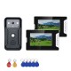 SY813QAID12 7 inch 2Monitors Video Intercom Door Phone RFID System With HD Doorbell 1000TVL Camera SY813QAID12 7 inch 2Monitors Video Intercom Door Phone RFID System With HD Doorbell 1000TVL Camera