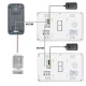 SY813QAIDEND12 7 inch 2Monitors Video Intercom Door Phone RFID System With HD Doorbell 1000TVL Camera with Home Stainless Steel Electronic Door Lock SY813QAIDEND12 7 inch 2Monitors Video Intercom Door Phone RFID System With HD Doorbell 1000TVL Camera with Home Stainless Steel Electronic Door Lock