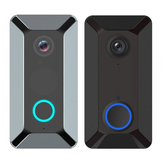 HD 720P WIFI Video Doorbell Camera Radio Bell Infrared Night Vision Doorbell Real-time Intercom