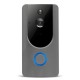 HD Wireless Smart Doorbell Video Intercom Security WiFi 166 Degree Motion Detect Real Time Two Way Audio Door Bell