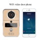 720P Smart Home WiFi Video Door Phone Intercom Doorbell with RFTD Card Peephole Camera