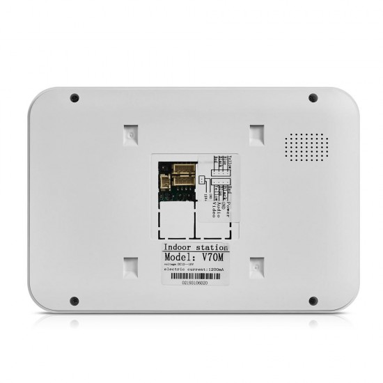 LCD 7 inch Monitor Waterproof Outdoor Door Bell Camera Video Doorbell Night Vision Intercom LCD 7 inch Monitor Waterproof Outdoor Door Bell Camera Video Doorbell Night Vision Intercom