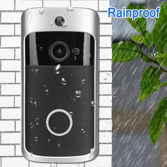 M3+ 720P Smart Wireless WiFi Ring Video Doorbell Camera Phone Home Intercom Bell