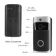 M3+ 720P Smart Wireless WiFi Ring Video Doorbell Camera Phone Home Intercom Bell