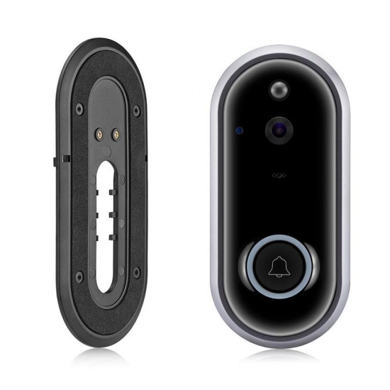M6 WiFi Video Doorbell 720P Security Camera Door Phone Two-Way Audio Night Vision Wireless Door Bell Intercom with DingDong M6 WiFi Video Doorbell 720P Security Camera Door Phone Two-Way Audio Night Vision Wireless Door Bell Intercom with DingDong