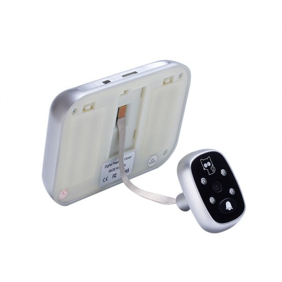 Peephole Camera Door Eye Doorbell Visual Intercomer 120° Wireless IR Night Vision Peephole Camera Door Eye Doorbell Visual Intercomer 120° Wireless IR Night Vision