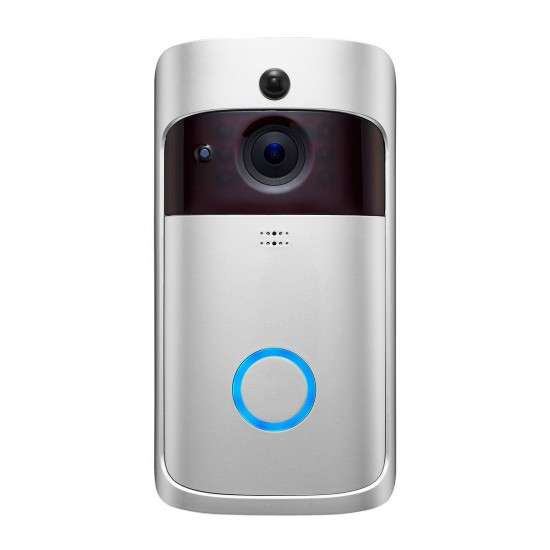 Real-Time Wireless Smart Doorbell WiFi Phone Camera Video Talks PIR Motion Hot Doorbell