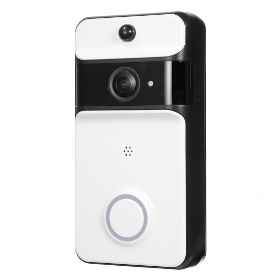 Smart IR Wireless WiFi DoorBell Security Video Phone Doorbell Visual Recording