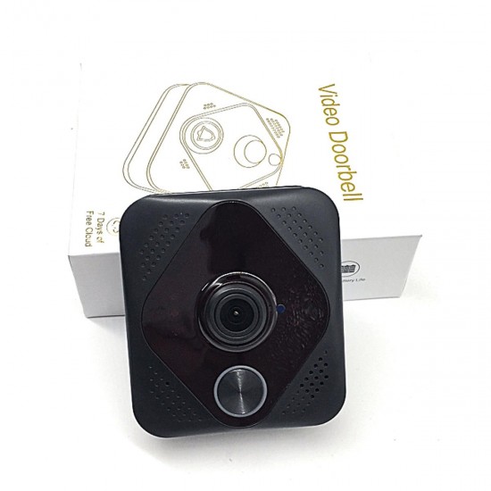 Smart Video Wireless WiFi Doorbell IR Visual Camera Talk Record Security System