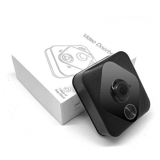 Smart Video Wireless WiFi Doorbell IR Visual Camera Talk Record Security System