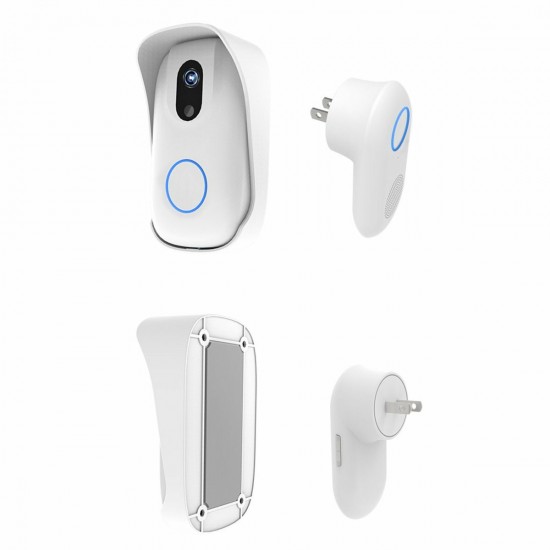 Smart Wireless Doorbell Lens Video HD Security Camera Night Vision App Control Smart Wireless Doorbell Lens Video HD Security Camera Night Vision App Control