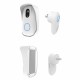 Smart Wireless Doorbell Lens Video HD Security Camera Night Vision App Control