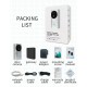 TL-WF03 Smart Wifi Video Doorbell Home Low-power Video Security Monitoring High-definition Video Doorbell Remote Unlock