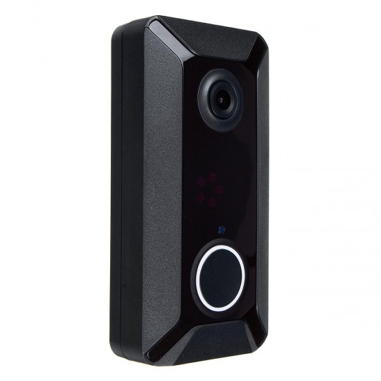 V6 720P 166° Wifi Smart Wireless Video Doorbell Movement Detecting Rainproof