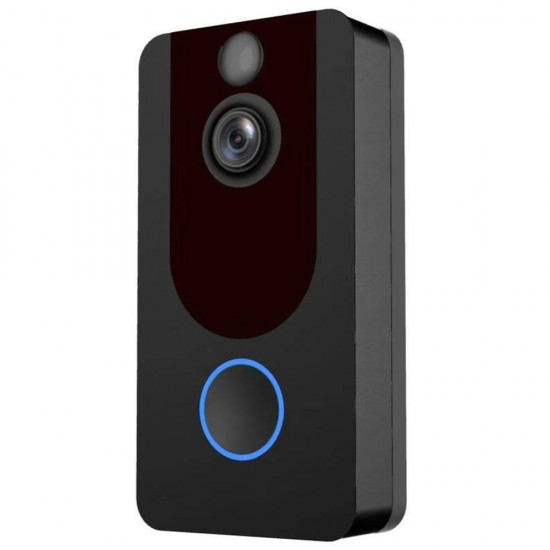 V7 Smart Video Doorbell HD 1080P Camera Intercom With Chime Night vision IP WiFi Door Bell Wireless Security Home Camera