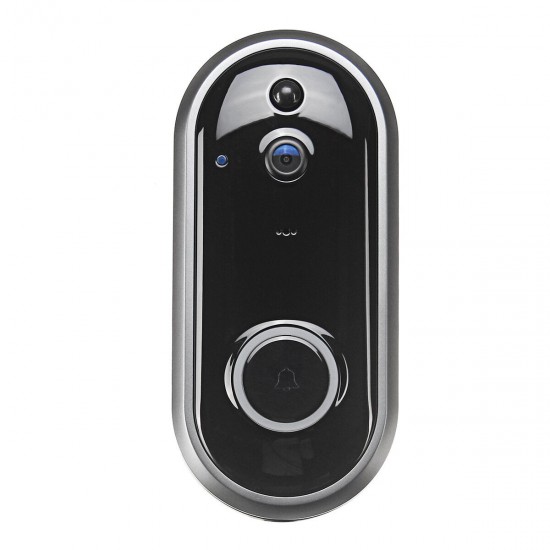 Video Doorbell Camera Wireless WiFi Security Phone Ring Door Bell Intercom 720P