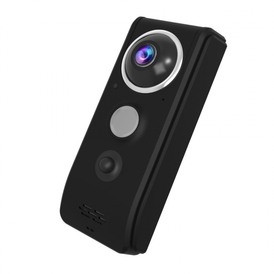 V3 720P Night Vision Video Doorbell PIR Detection APP Push Built-in Speaker Support Cloud Storage