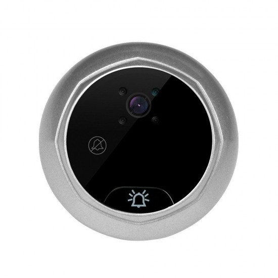 W8-S 2.4 Visual Doorbell Digital IR Peephole Viewer Monitor HD Camera Video