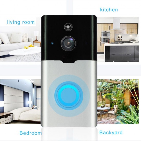 K35 1080P Infrared Sensory Video Doorbell Two-way Audio Wifi Doorbell Camera