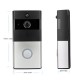 WiFi Video Door Phone Doorbell Battery Powered Security Door Intercom PIR Motion with 8GB TF Card WiFi Video Door Phone Doorbell Battery Powered Security Door Intercom PIR Motion with 8GB TF Card