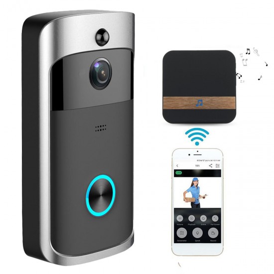 Wireless Camera Video Doorbell Home Security WiFi Smartphone Remote Video Rainproof Wireless Camera Video Doorbell Home Security WiFi Smartphone Remote Video Rainproof