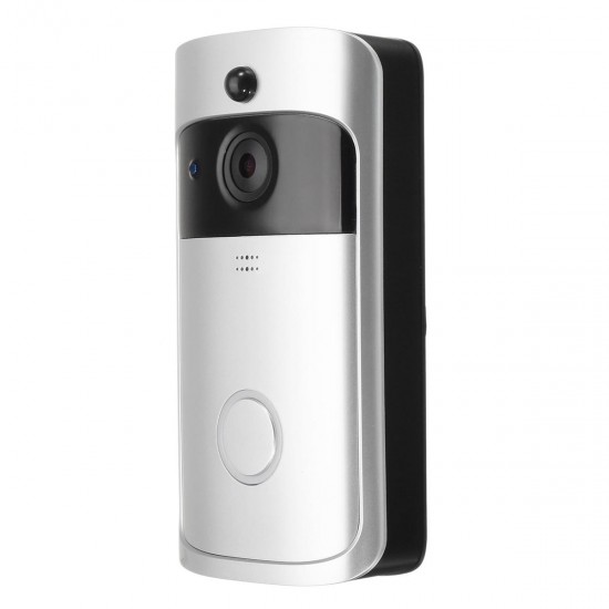 Wireless WiFi Video Doorbell Camera Door Bell Two Way Audio APP Control iOS Android Battery Powered
