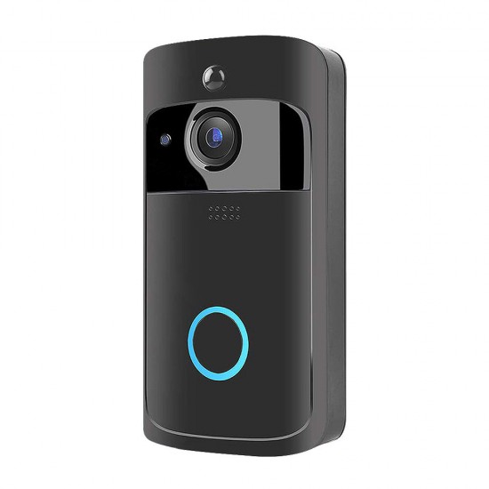 Wireless WiFi Video Doorbell Smartphone Remote Camera 2-way Audio Home Security Rainproof